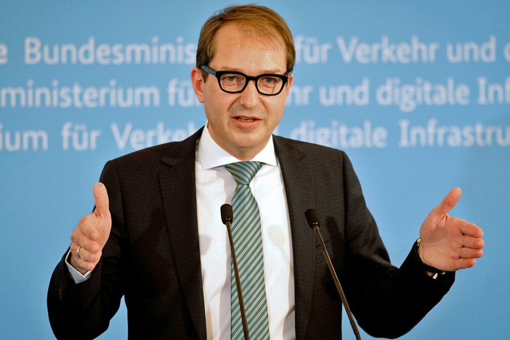 Bundesverkehrsminister Alexander Dobrindt (CSU)