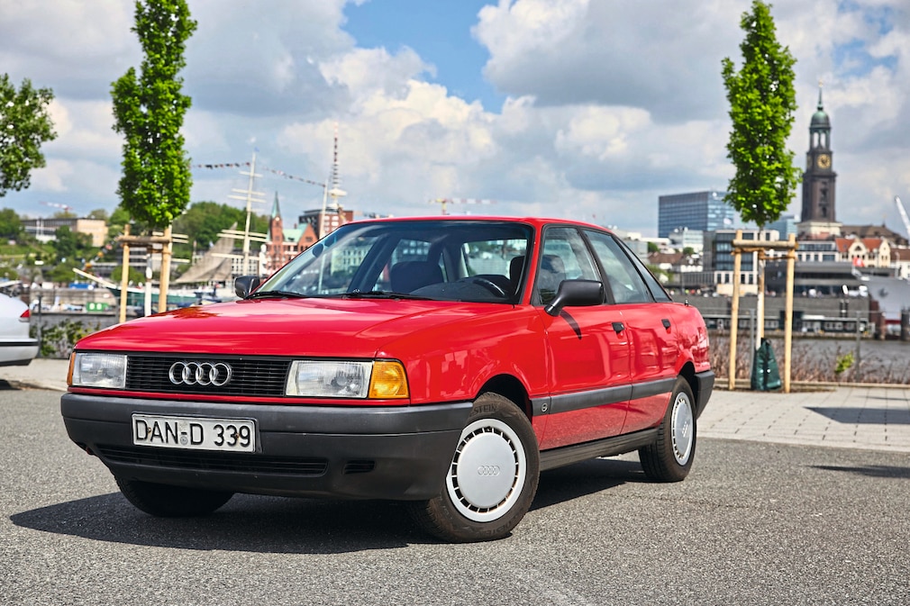 Auftakt 1000-Euro-Challenge Audi 80