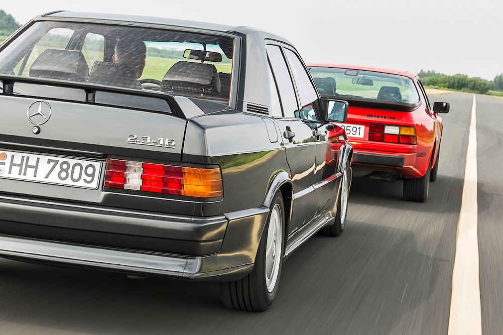 Mercedes 190 E 2.3-16 Porsche 944 S