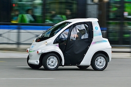 Toyota Coms Carsharing mit Elektoautos in Grenoble