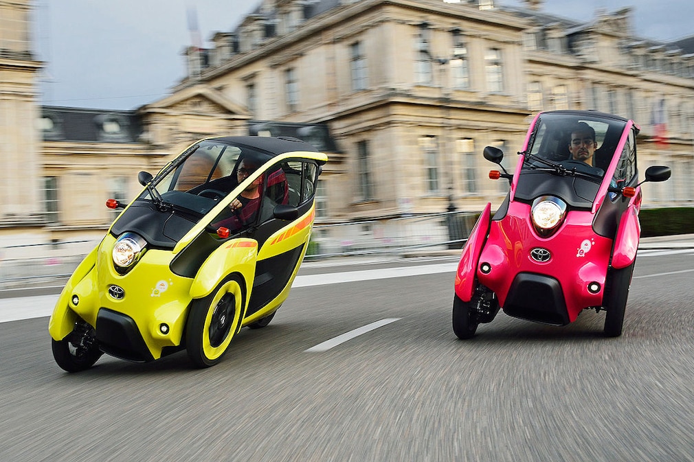 Toyota i-Road: Dreirad