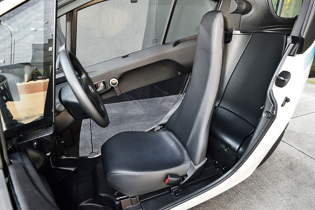 Toyota i-Road: Innenraum