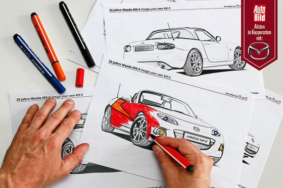 Design your MX-5: Ihre Entwürfe