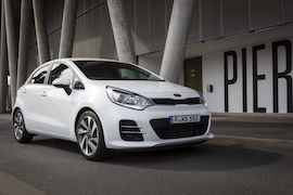 Kia Rio Facelift: Paris 2014