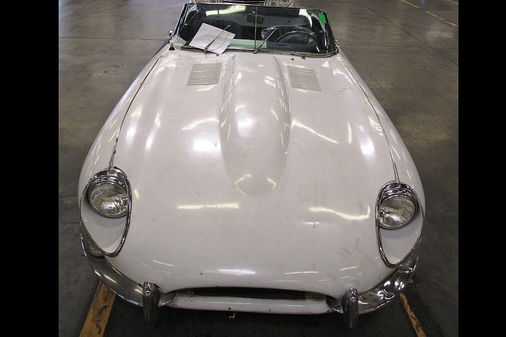 Jaguar XKE nach 46 Jahren wieder aufgetaucht