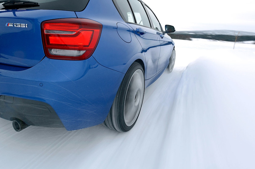 BMW M 135i, Winterreifen-Test