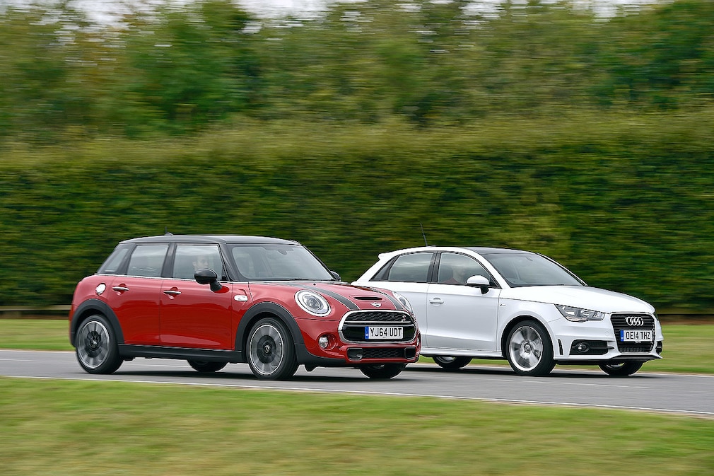 Mini Cooper S Audi A1 Sportback