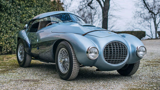 Ferrari 166 MM/212 Export 1950  "Uovo" by Fontana