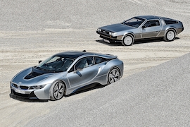 BMW i8 DeLorean DMC-12
