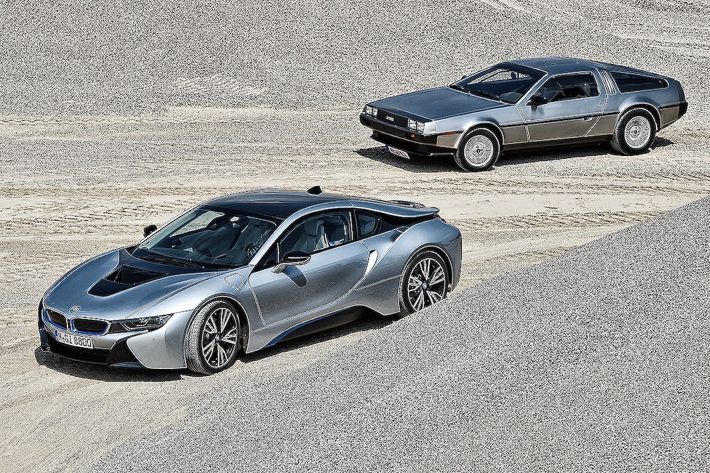 BMW i8 DeLorean DMC-12