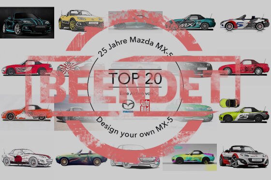 Design your MX-5 beendet
