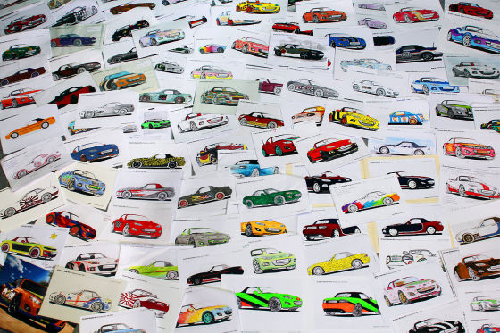Design your MX-5: Ihre Entwürfe