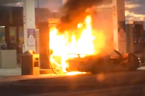 Porsche 918 Spyder: Feuer in Toronto