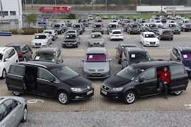VW Sharan II und Seat Alhambra II