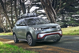 SsangYong XIV Air und Adventure Studien: Autosalon Paris 2014