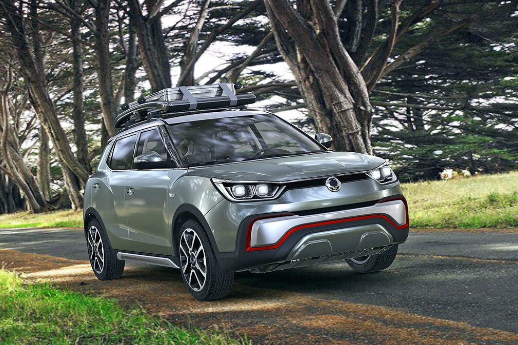 SsangYong XIV Air und Adventure Studien: Autosalon Paris 2014