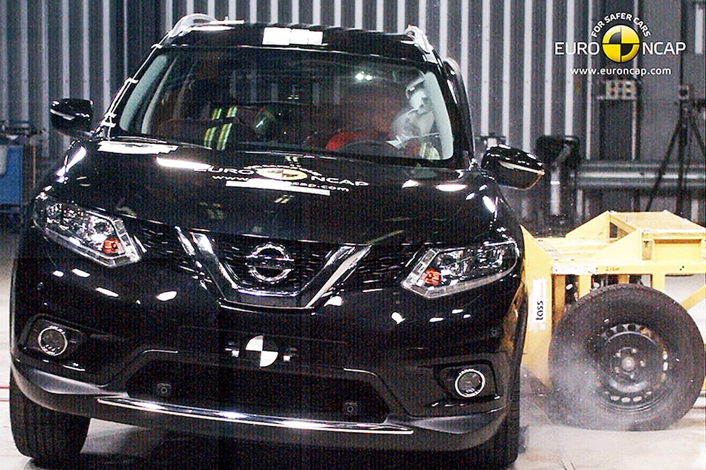 Euro NCAP Crashtest 2014 Nissan X-Trail