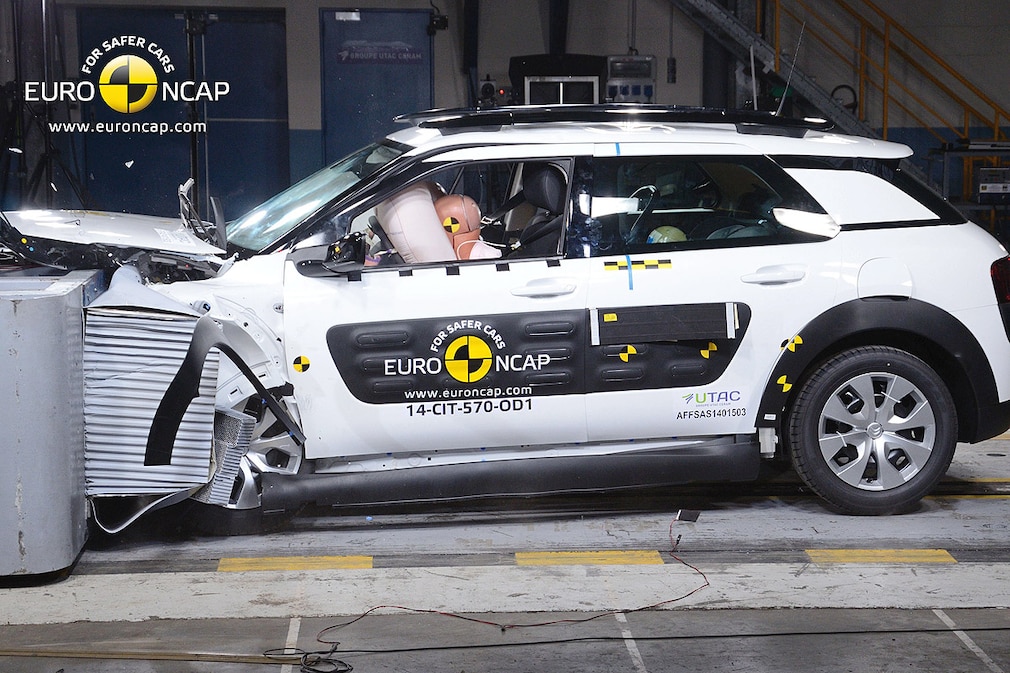 Euro NCAP Crashtest 2014 Citroen C4 Cactus