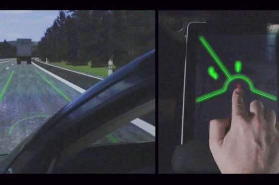Fahren per Fingerzeig