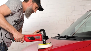 Poliermaschinen-Test