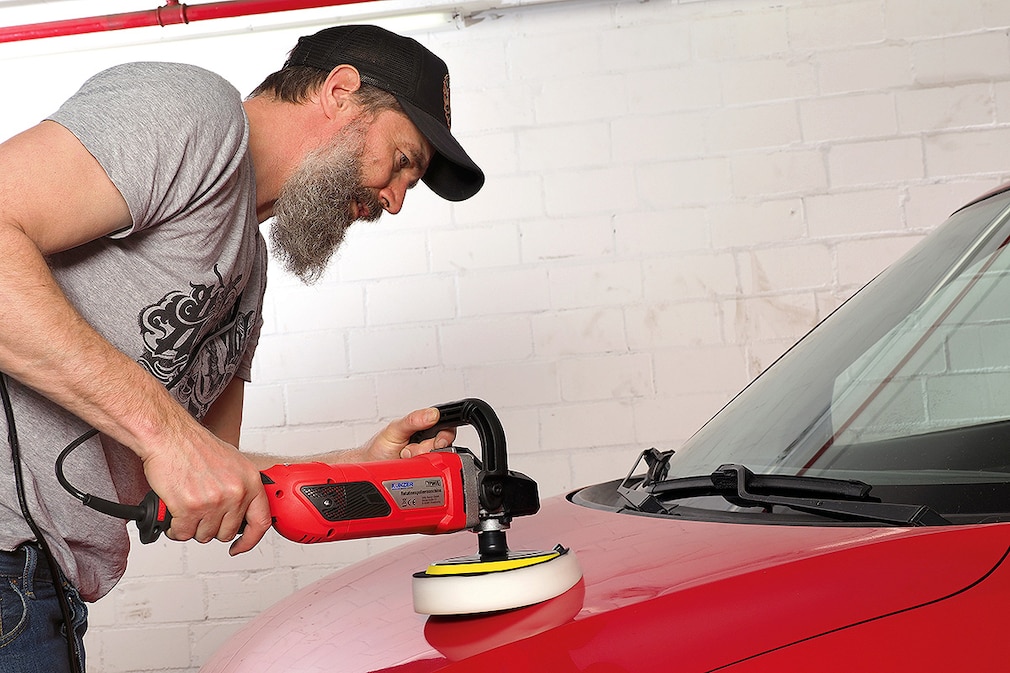 Poliermaschinen-Test