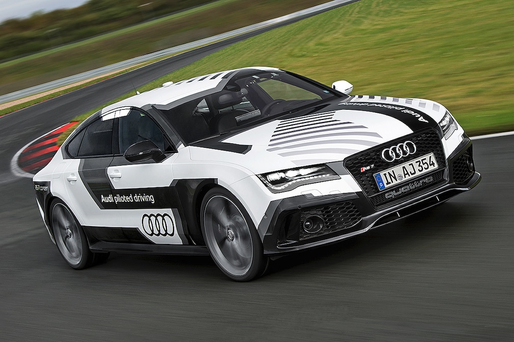 Audi RS7 Concept piloted driving !!!Sperrfrist!!!