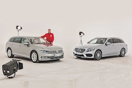 Mercedes C-Klasse VW Passat