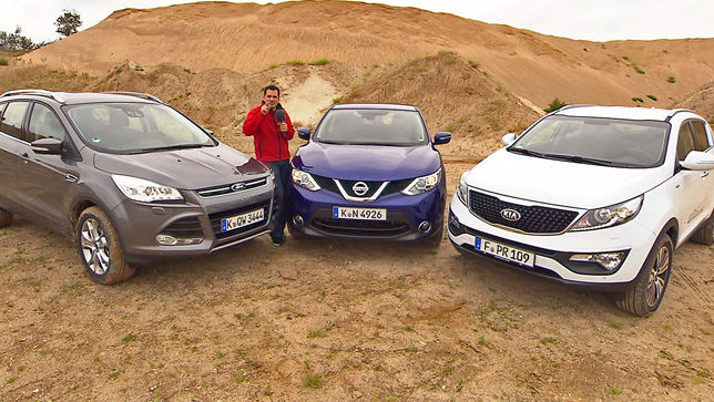 Kompakte SUV im Vergleichstest