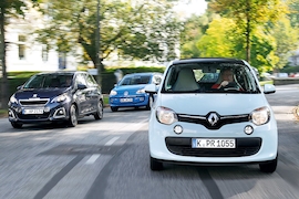 Peugeot 108 Renault Twingo VW Up