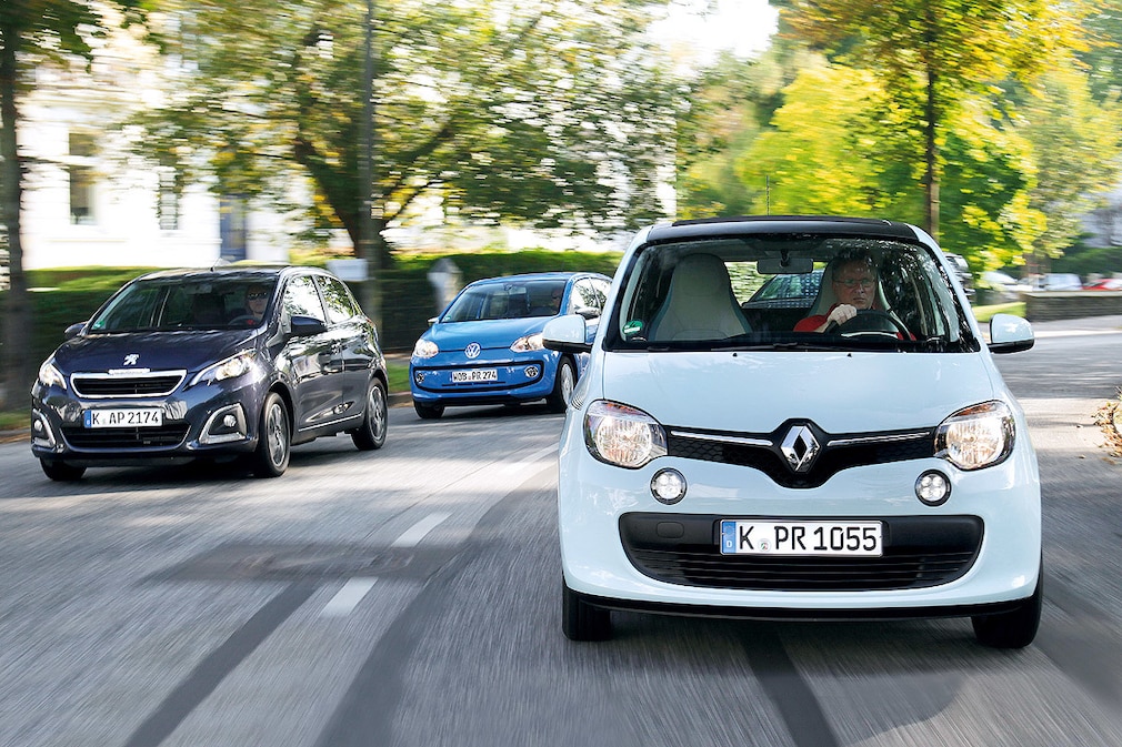 Peugeot 108 Renault Twingo VW Up