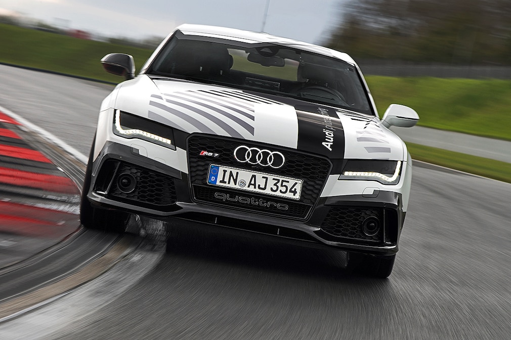 Audi RS7 Concept piloted driving !!!Sperrfrist!!!