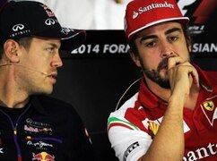 Was tun, Fernando? Vettel und Alonso gelten nicht als die besten Freunde