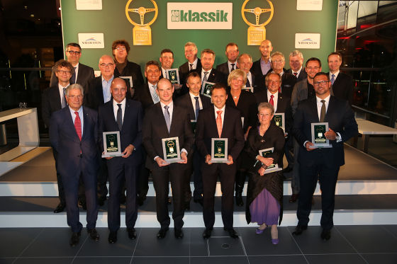 Hier alle Preisträger des Goldenen Klassik-Lenkrades 2014!