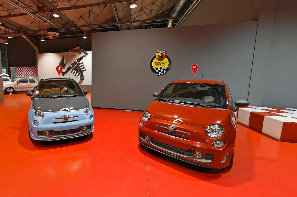 Google Street View virtuelle Tour im Officine Abarth