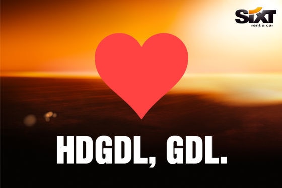 Sixt-Werbung zum Lokführerstreik