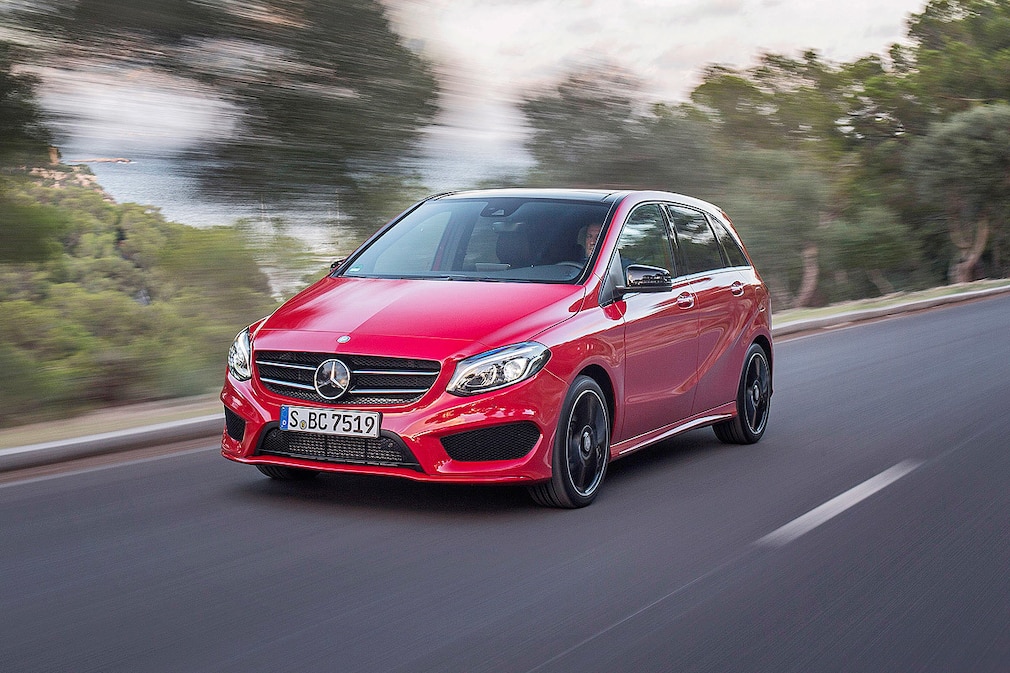 Mercedes B-Klasse Facelift: Fahrbericht