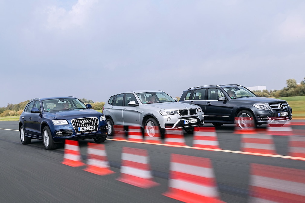 Audi Q5 BMW X3 Mercedes GLK