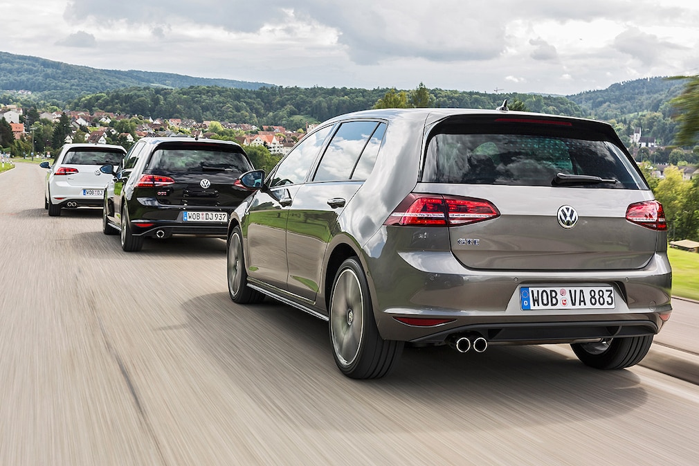 VW Golf GTD VW Golf GTE VW Golf GTI