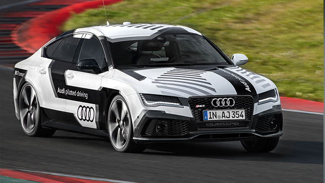 Kollege Computer als Chauffeur