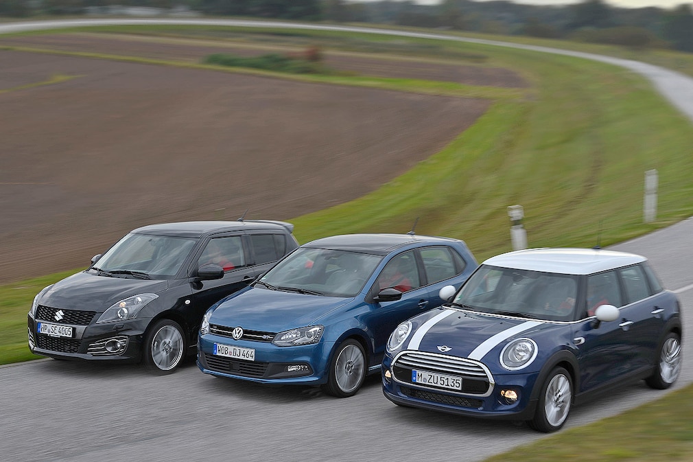 Mini Suzuki Swift VW Polo
