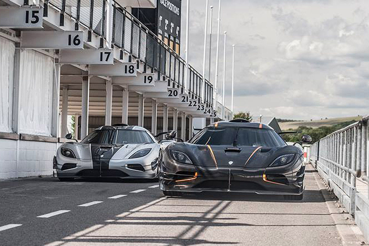 Koenigsegg Agera One:1 Rennstrecke