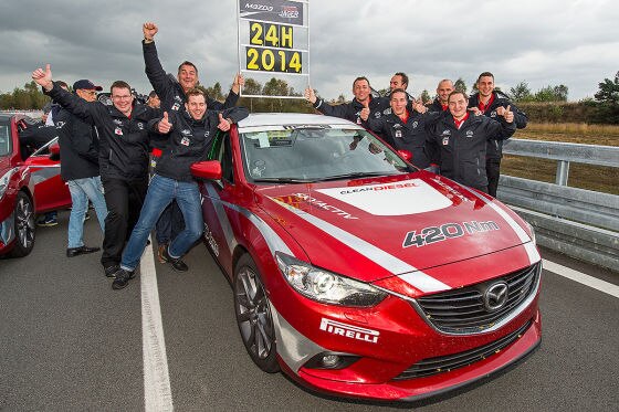 Mazda Partneraktion: 24 Stunden Highspeed