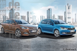 Hyundai i20 Skoda Fabia