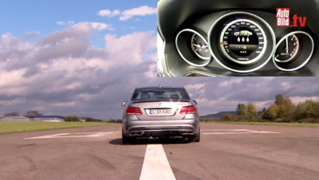 Mercedes E63 AMG - Motorsound