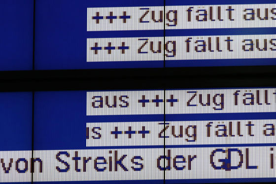 Lokführerstreik: Auswirkungen