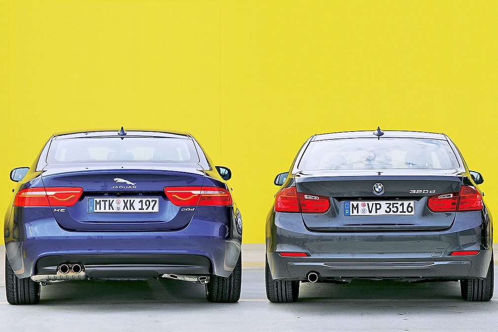 Jaguar XE 20d BMW 3er