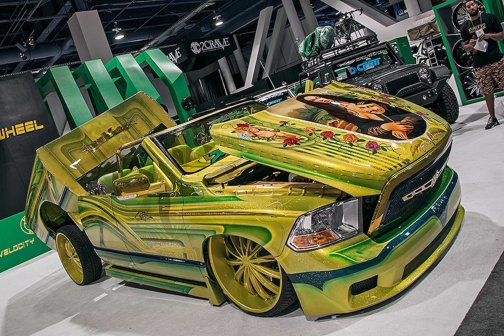 SEMA 2014 Mona Lisa Dodge Ram