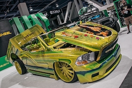 SEMA 2014 Mona Lisa Dodge Ram