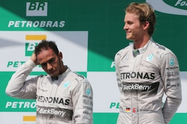 Rosberg & Hamilton