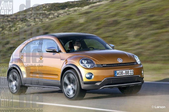 VW Beetle SUV Illustration